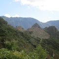 Machu Picchu viewed from bus