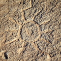 sun petroglyph