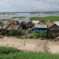 Iquitos homes along Amazon river