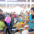 fruit and grains in Mercado San Pedro