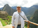 Curtis at Machu Picchu