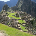 Machu Picchu from funerary rock hut