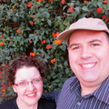 Curtis and Leah in Monasterio de Santa Catalina
