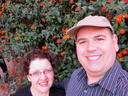 Curtis and Leah in Monasterio de Santa Catalina