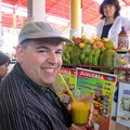 Curtis in San Camilo market
